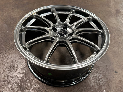 NEW 18X8.5 ET35 Hotwheels HW03 Flow Formed Rim Diamond Black 5X112 (4 Wheels)