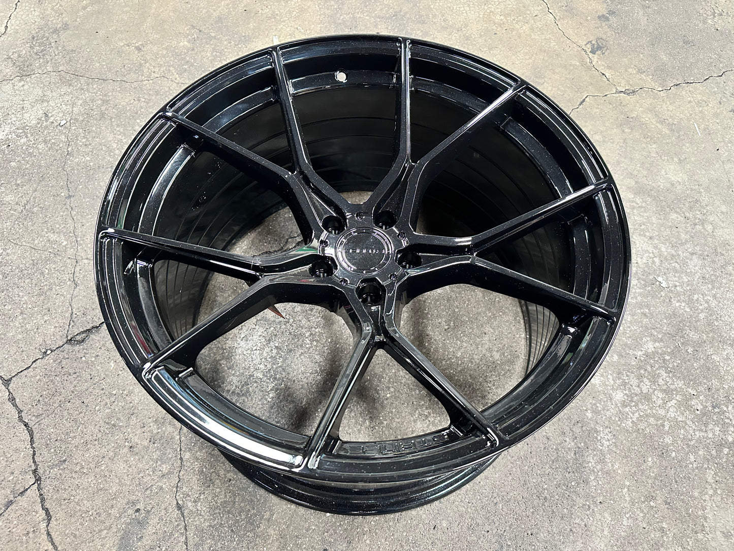 New 20x10 ET25 20x11 ET10 Stance SF07 Nissan (4 wheel) 5x114.3 Gloss Black