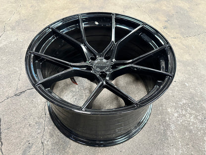 New 20x10 ET25 20x11 ET10 Stance SF07 Nissan (4 wheel) 5x114.3 Gloss Black
