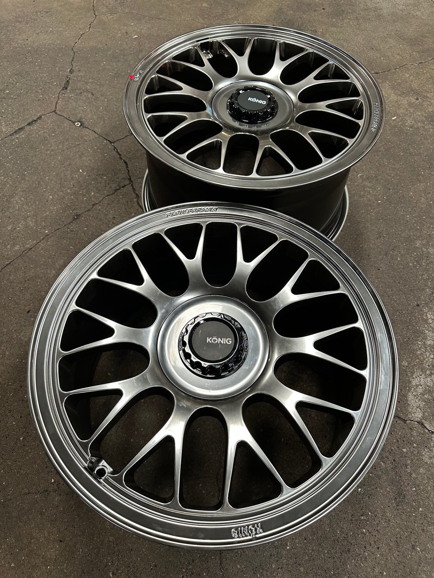 New 18x8.5 ET32 18x9.5 ET35 Konig MRK1 BMW (4 wheels) Hyper Carbon 5X120