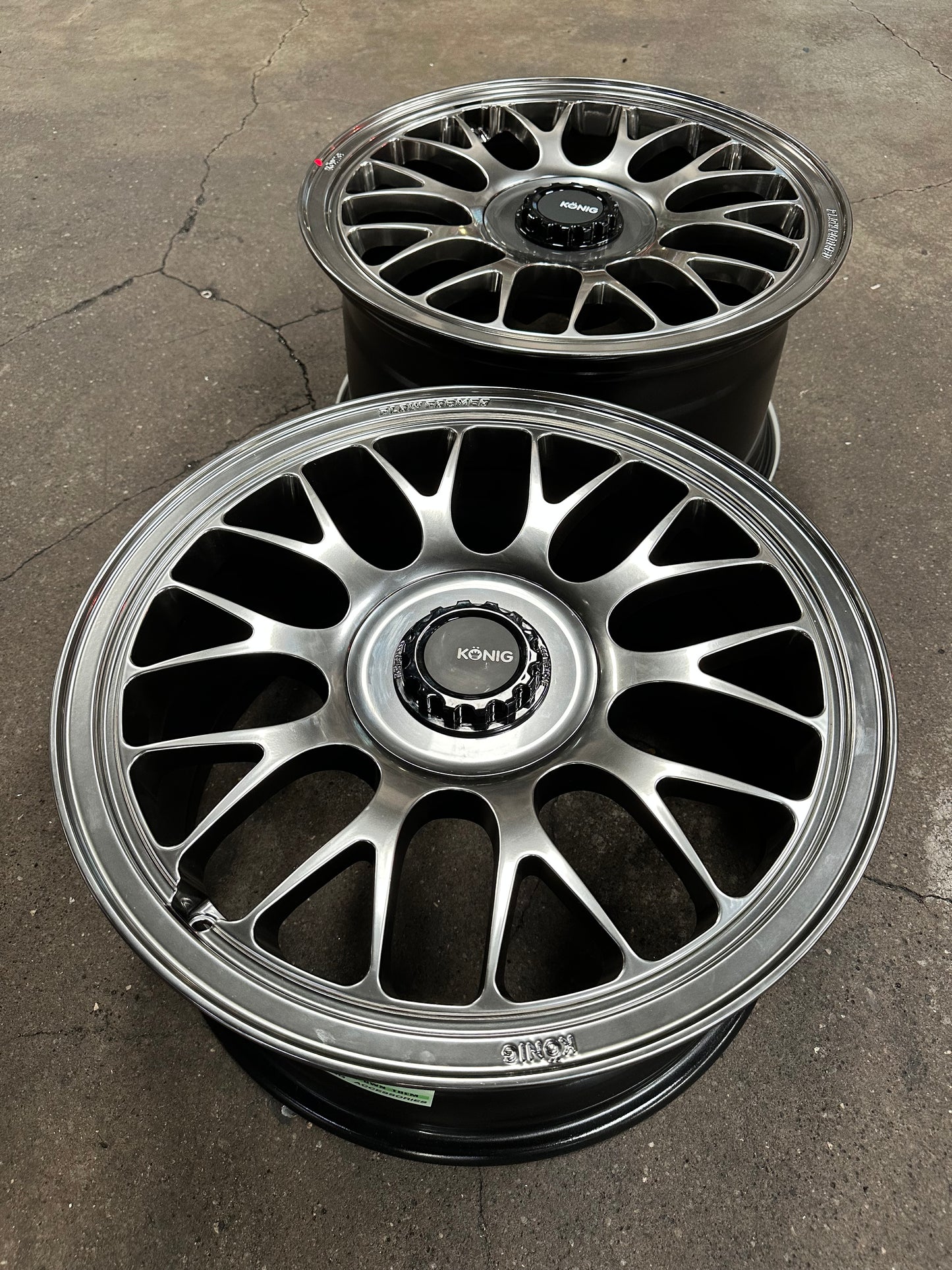 New 18x8.5 ET32 18x9.5 ET35 Konig MRK1 BMW (4 wheels) Hyper Carbon 5X120