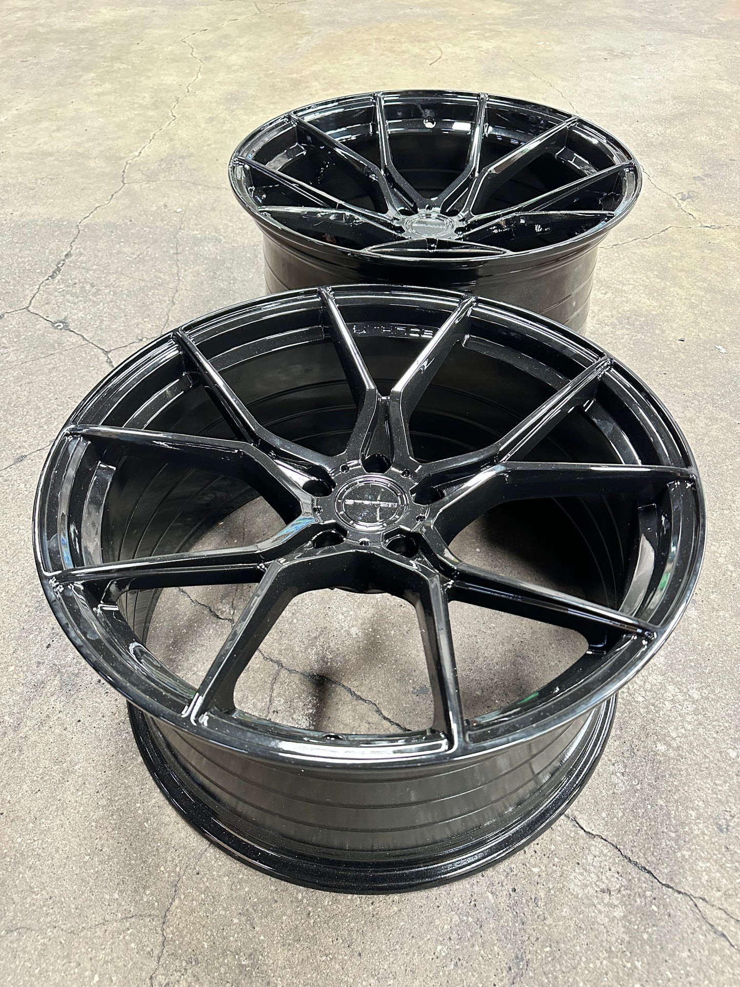 New 20x10 ET25 20x11 ET10 Stance SF07 Nissan (4 wheel) 5x114.3 Gloss Black