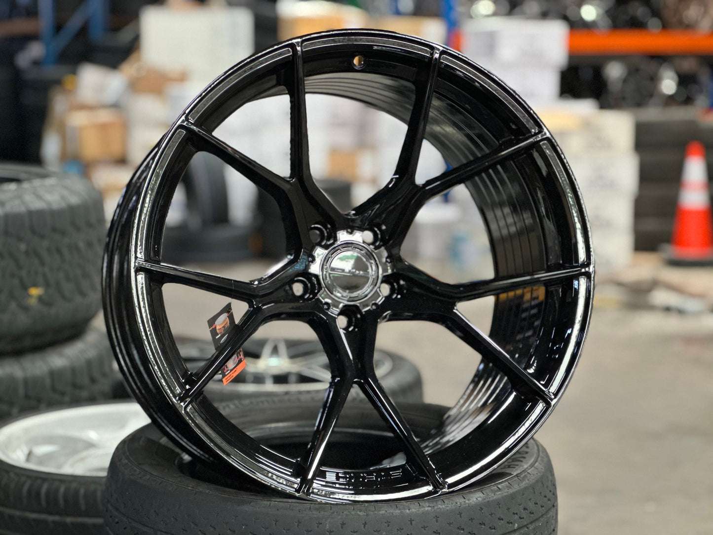 New 20x10 ET25 20x11 ET10 Stance SF07 Nissan (4 wheel) 5x114.3 Gloss Black