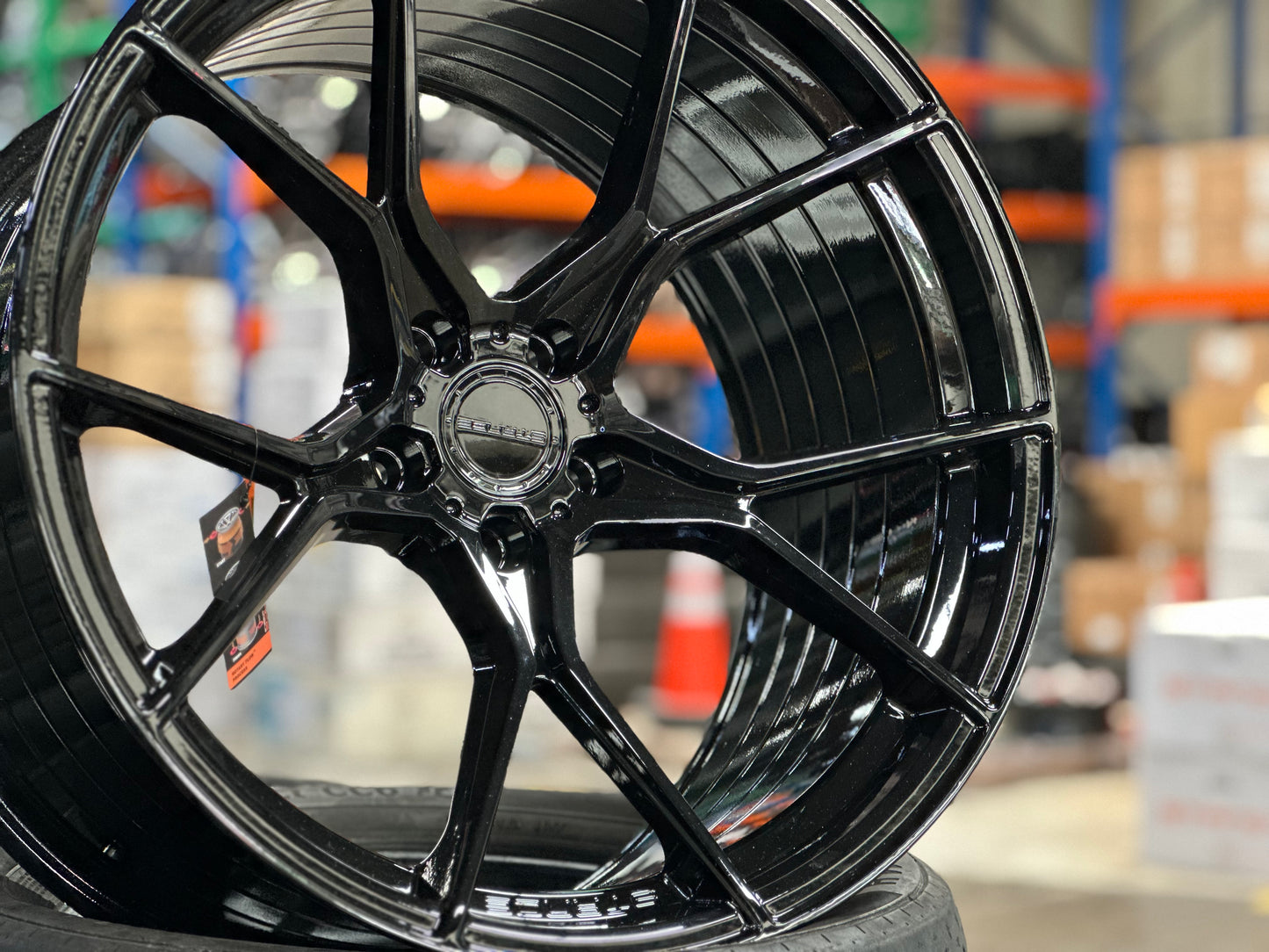 New 20x10 ET25 20x11 ET10 Stance SF07 Nissan (4 wheel) 5x114.3 Gloss Black