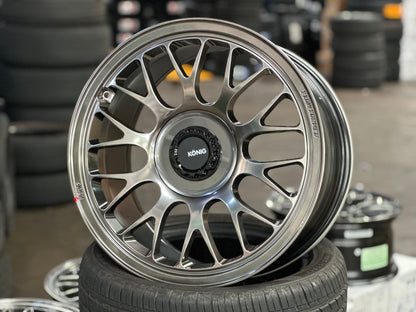 New 18x8.5 ET32 18x9.5 ET35 Konig MRK1 BMW (4 wheels) Hyper Carbon 5X120