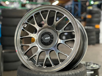 New 18x8.5 ET32 18x9.5 ET35 Konig MRK1 BMW (4 wheels) Hyper Carbon 5X120