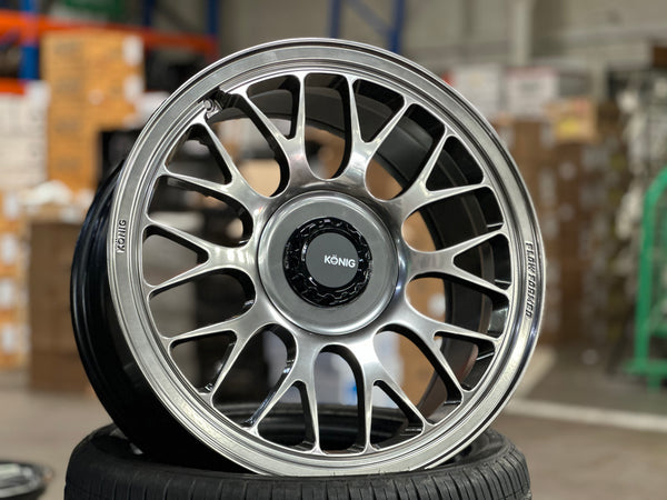 New 18X8.5 ET32 18X9 ET36 Konig MRK1 (4 wheel) 5X112