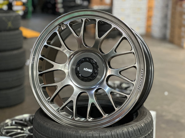 New 18X8.5 ET32 18X9 ET36 Konig MRK1 (4 wheel) 5X112