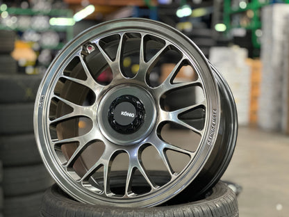 New 18X8.5 ET32 18X9 ET36 Konig MRK1 (4 wheel) 5X112
