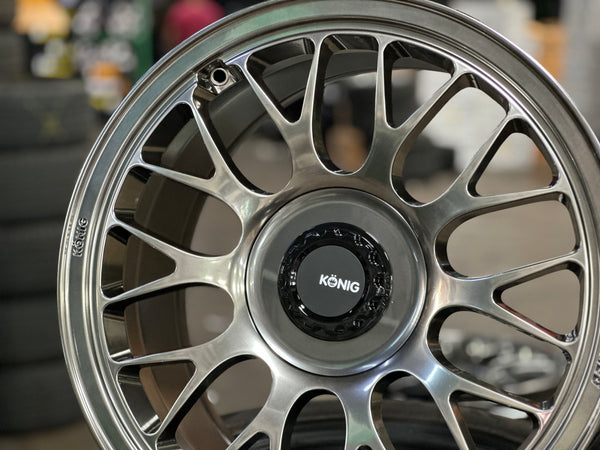 New 18X8.5 ET32 18X9 ET36 Konig MRK1 (4 wheel) 5X112