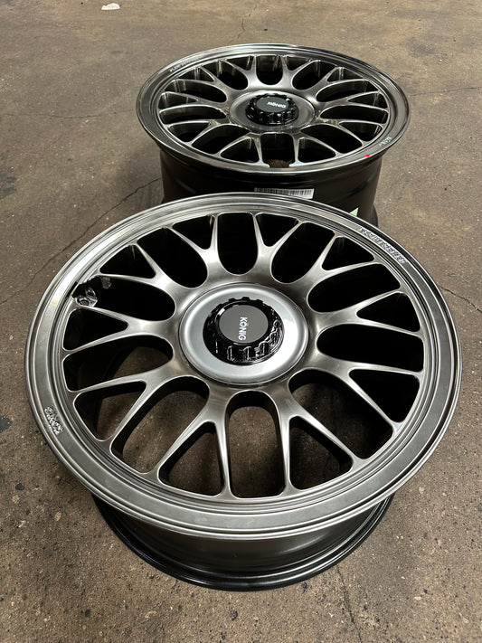 New 18x8.5 ET35 18x9.5 ET40 Konig MRK1 (4 wheels) Hyper Carbon 5X114.3