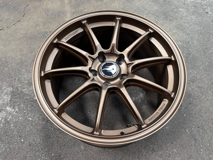 New 18x8.5 ET35 Hotwheels HW03 Flow Formed Rim Racing Bronze 5x114.3