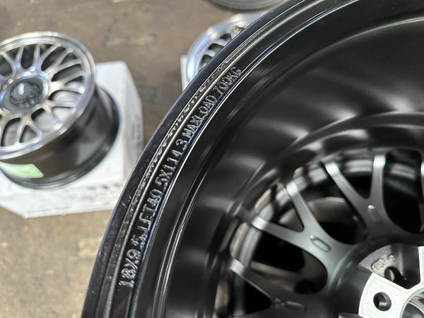New 18x8.5 ET35 18x9.5 ET40 Konig MRK1 (4 wheels) Hyper Carbon 5X114.3