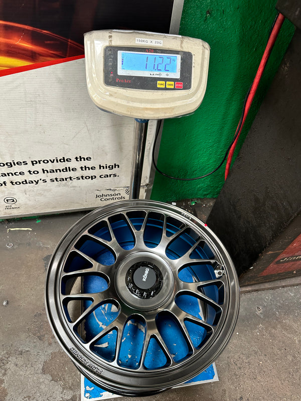 New 18x8.5 ET35 18x9.5 ET40 Konig MRK1 (4 wheels) Hyper Carbon 5X114.3