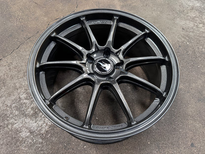 New 18x8.5 ET35 Hotwheels HW03 Flow Formed Rim Racing Graphite 5x114.3