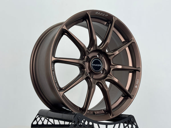 New 17X7.5 ET42 Raxer VOX10 Rim (4 wheel) Matt Bronze 4X100