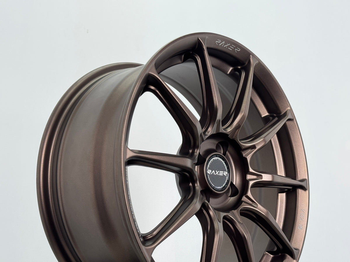 New 17X7.5 ET42 Raxer VOX10 Rim (4 wheel) Matt Bronze 4X100