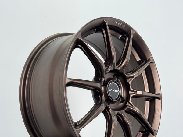 New 17X7.5 ET42 Raxer VOX10 Rim (4 wheel) Matt Bronze 4X100