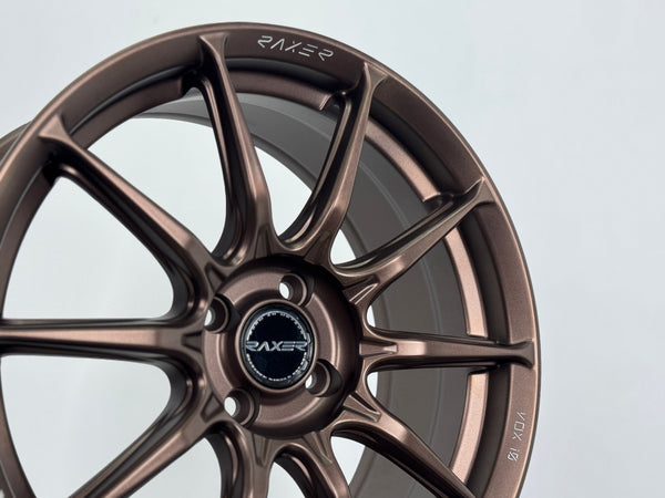 New 17X7.5 ET42 Raxer VOX10 Rim (4 wheel) Matt Bronze 4X100