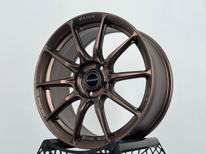 New 17X7.5 ET42 Raxer VOX10 Rim (4 wheel) Matt Bronze 4X100