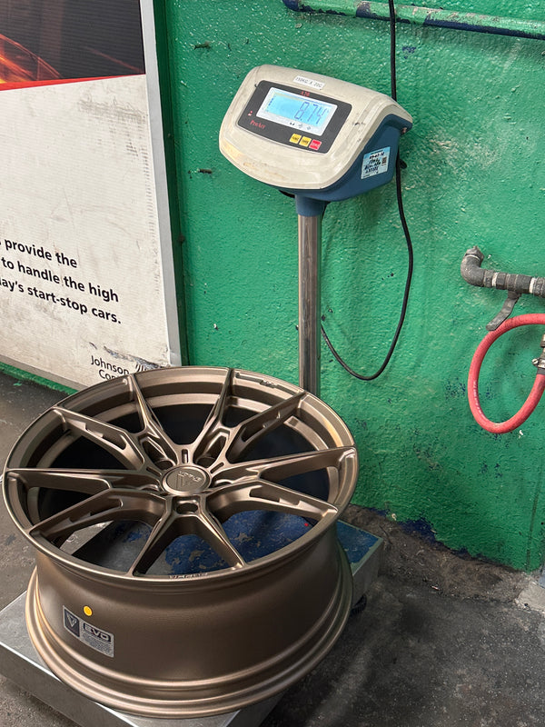 New 18x8.5 ET35 Vogue Wheel F22 Rim (4 wheel) Bronze 5x112