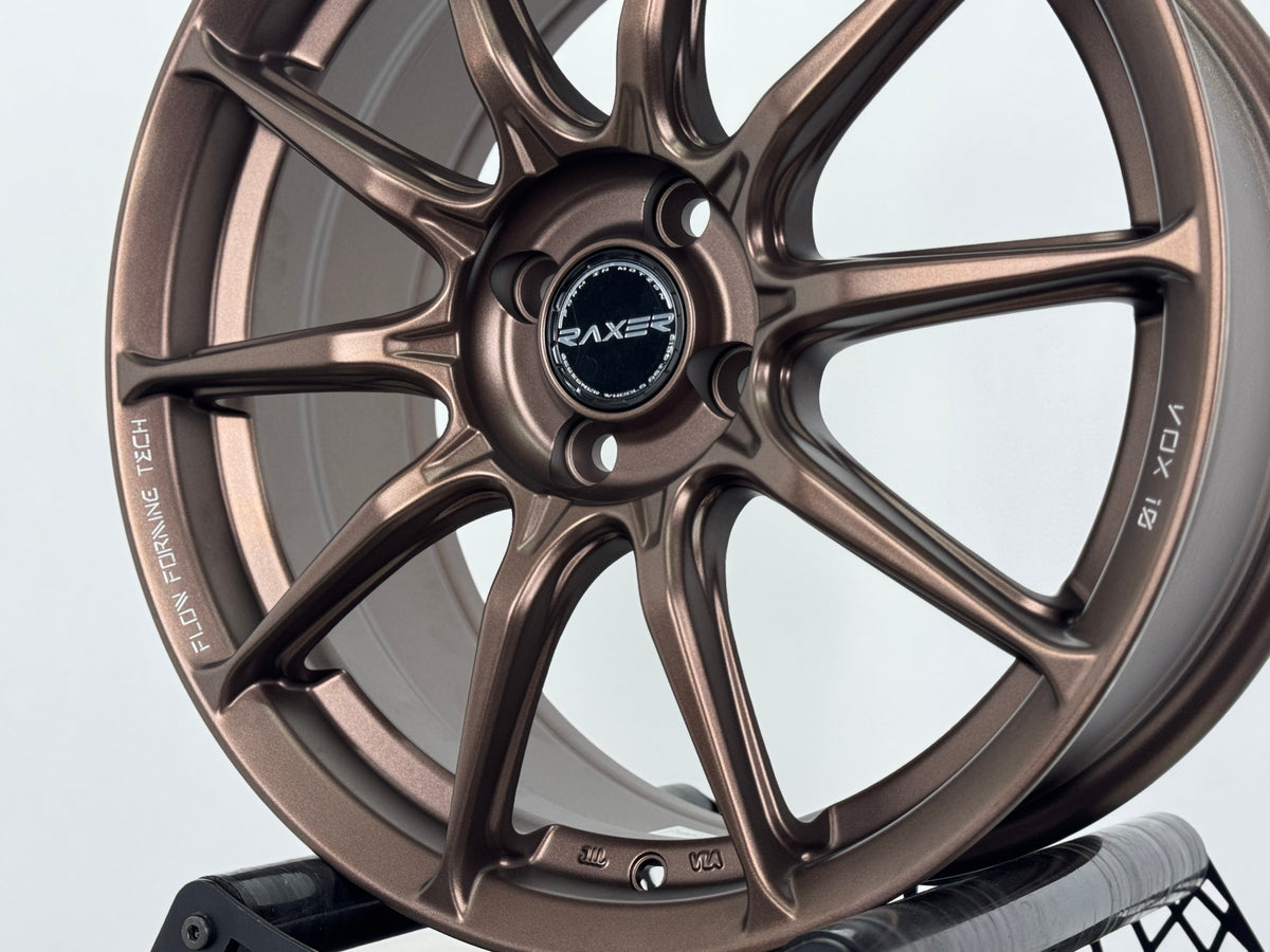 New 17X7.5 ET42 Raxer VOX10 Rim (4 wheel) Matt Bronze 4X100