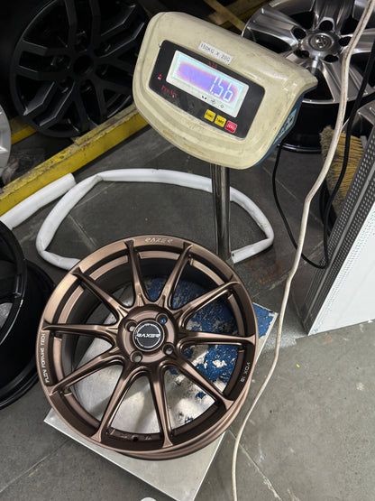 New 17X7.5 ET42 Raxer VOX10 Rim (4 wheel) Matt Bronze 4X100