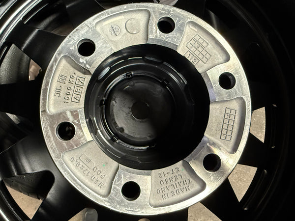 New 17X9 ET-12 Lenso Dinero Rim (4 wheel) Matt Black 6X139.7