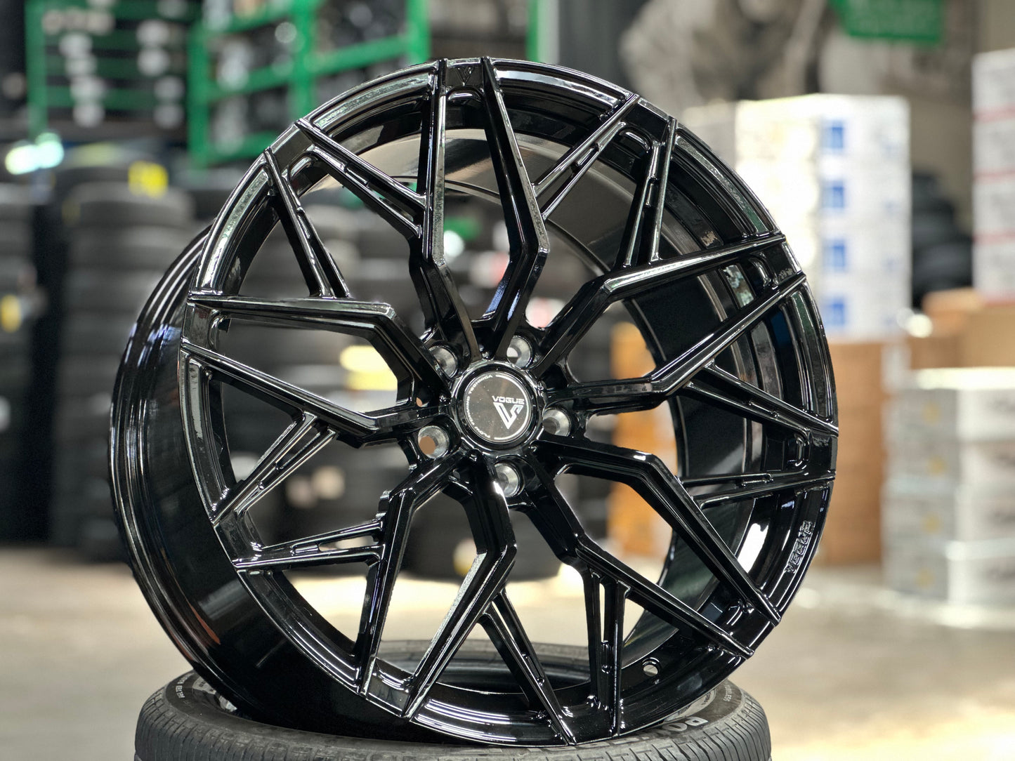 New 20x8.5 ET30 20x10 ET40 Vogue Wheel F11 (4 wheel) 5x114.3 Gloss Black