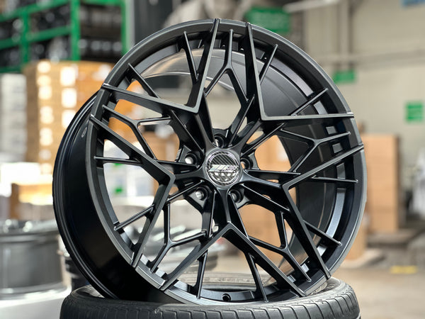 New 20x8.5 ET32 20x10 ET38 305 Forged FT120 (2 wheel) 5x114.3 Matte Black