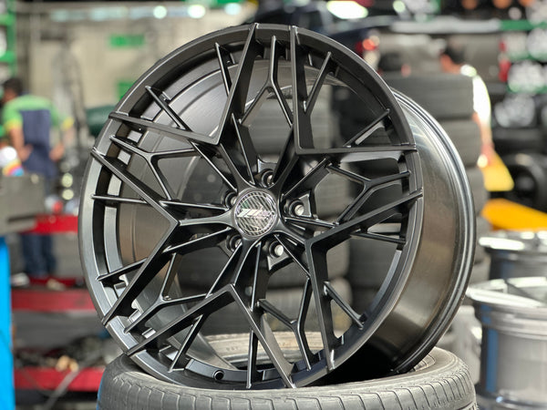 New 20x8.5 ET32 20x10 ET38 305 Forged FT120 (2 wheel) 5x114.3 Matte Black