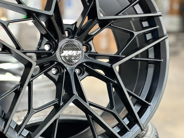New 20x8.5 ET32 20x10 ET38 305 Forged FT120 (2 wheel) 5x114.3 Matte Black