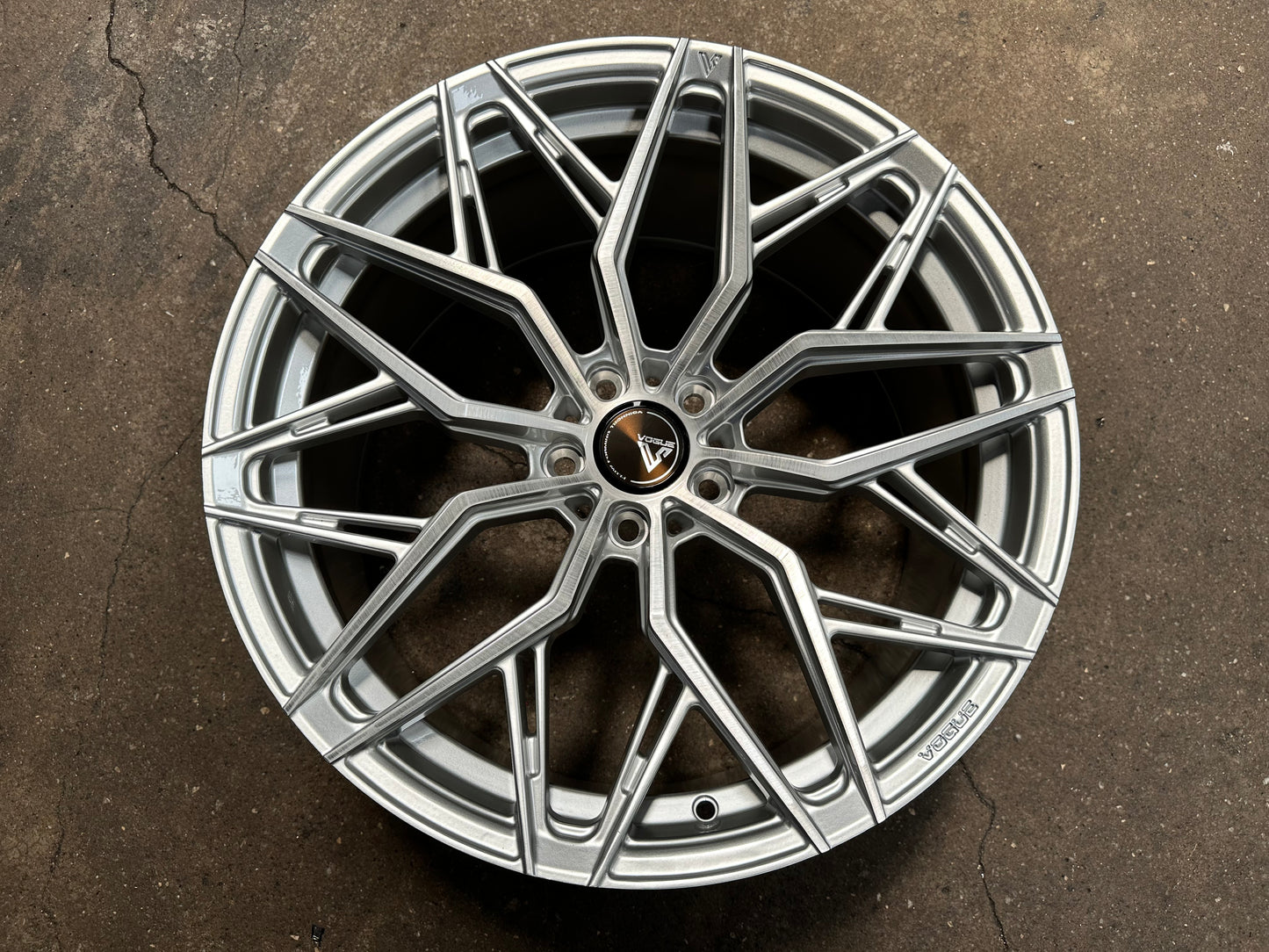 New 20x8.5 ET30 20x10 ET40 Vogue Wheel F11 (4 wheel) 5x114.3 Gloss Silver