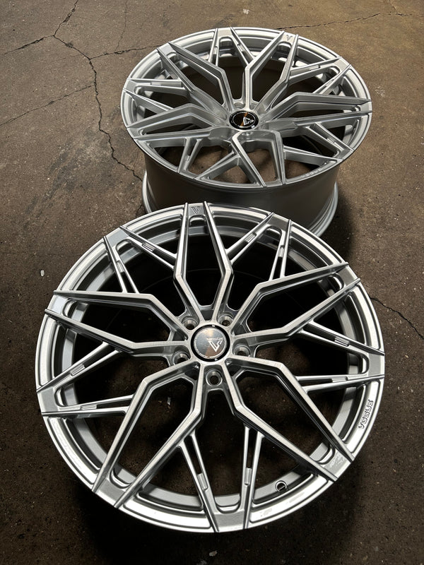 New 20x8.5 ET30 20x10 ET40 Vogue Wheel F11 (4 wheel) 5x112 Silver