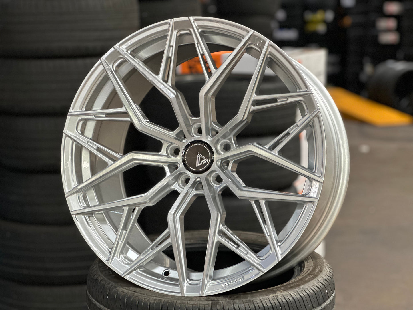 New 20x8.5 ET30 20x10 ET40 Vogue Wheel F11 (4 wheel) 5x114.3 Gloss Silver