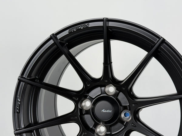 New 15X8 ET25 Advanti Storm S1 Rim (4 wheel) Matt Black 4X100