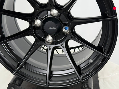 New 15X8 ET25 Advanti Storm S1 Rim (4 wheel) Matt Black 4X100