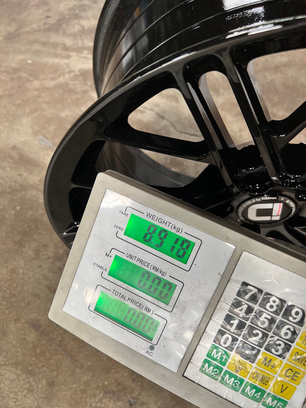 New 18X8.5 ET43 18X9.5 ET43 Klassen ID F53R (4 wheel) Black 5X114.3
