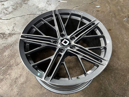 New 18X8.5 ET43 18X9.5 ET43 Klassen ID F53R (4 wheel) 5X112 Gunmetal