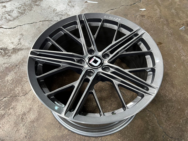 New 18X8.5 ET43 18X9.5 ET43 Klassen ID F53R (4 wheel) 5X114.3 Gunmetal