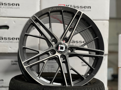 New 18X8.5 ET43 18X9.5 ET43 Klassen ID F53R (4 wheel) 5X112 Gunmetal