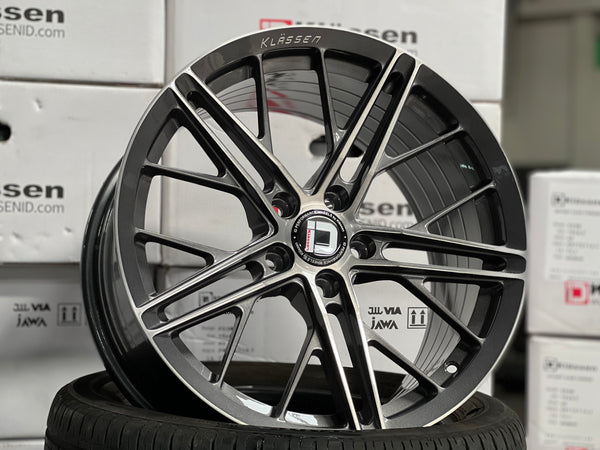 New 18X8.5 ET43 18X9.5 ET43 Klassen ID F53R (4 wheel) 5X114.3 Gunmetal