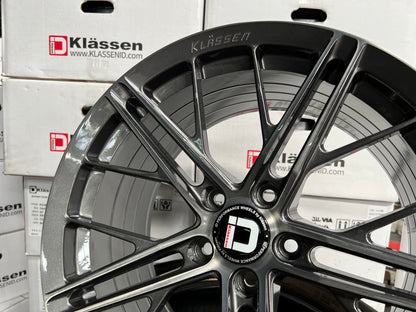 New 18X8.5 ET43 18X9.5 ET43 Klassen ID F53R (4 wheel) 5X112 Gunmetal