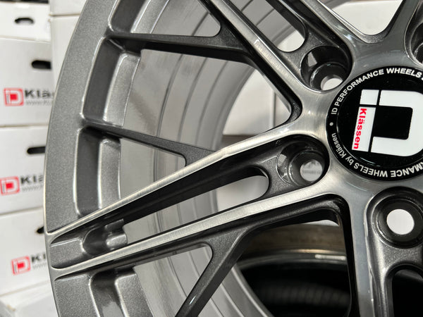 New 18X8.5 ET43 18X9.5 ET43 Klassen ID F53R (4 wheel) 5X114.3 Gunmetal