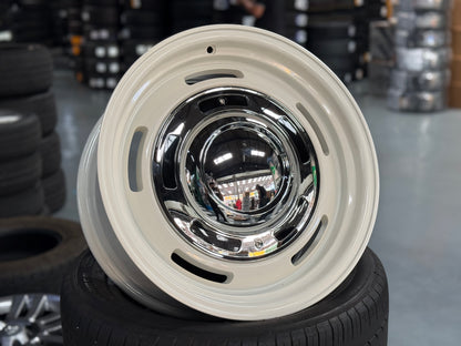 New 17x8 ET20 Dean Cross Country (5 wheel) 5x127 Jeep White