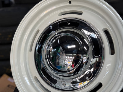 New 17x8 ET20 Dean Cross Country (5 wheel) 5x127 Jeep White