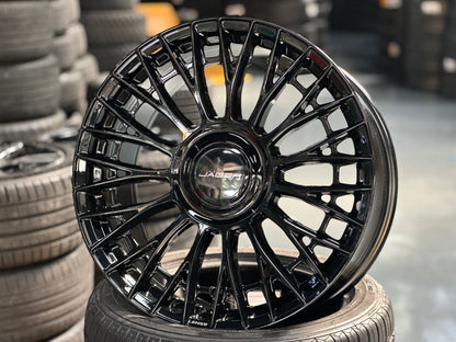 NEW 20X9J ET35 Lenso Apollo (4 wheel) 5X114.3 Black
