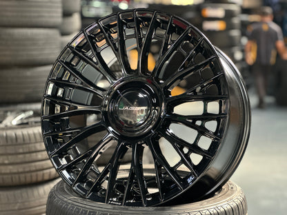 NEW 20X9J ET35 Lenso Apollo (4 wheel) 5X120 Black