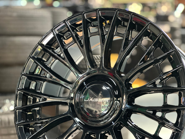NEW 20X9J ET35 Lenso Apollo (4 wheel) 5X120 Black