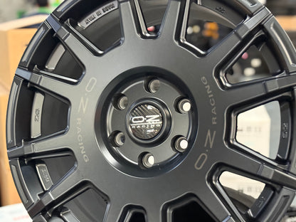 New 20x9 ET45 OZ Racing Rally Legend (4 wheel) 6x139.7 Matte Black